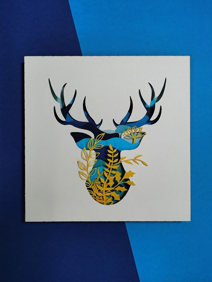 拼搭小纸雕（图ZMjIzMjA3Nzc2） - 其他手工艺 - 站酷设计师尹利帅纸艺师原创素材 - 站酷ZCOOL