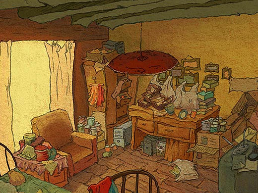 《错失的风景》动画短片场景（部分室内）