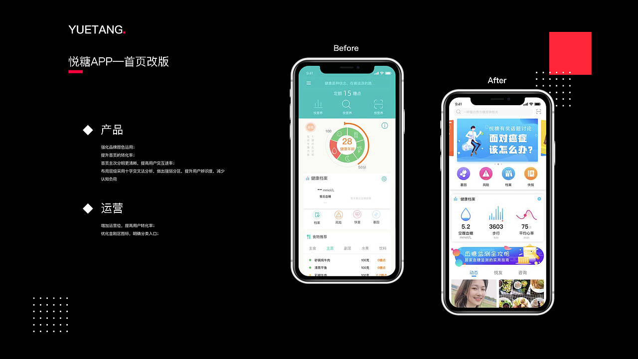 健康类App-悦糖Redesign