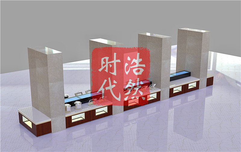 大理石折叠布菲台设计制作安装