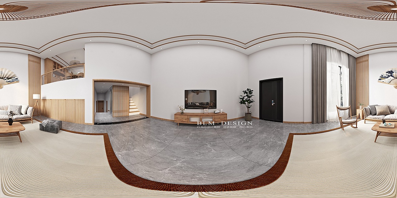 3DMAX VR CR 鸟瞰图 外观 庭院