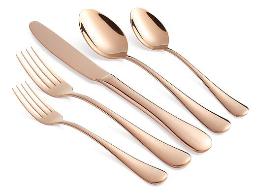 不锈钢餐具玫瑰金镀色餐具亚马逊高端产品拍摄（个人主页-ZMzMzOTA3Njg=） - 产品摄影 - 站酷设计师摄视界1原创素材 - 站酷ZCOOL