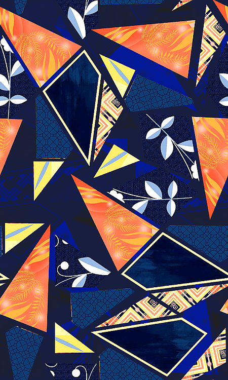 数码印花花布图案设计