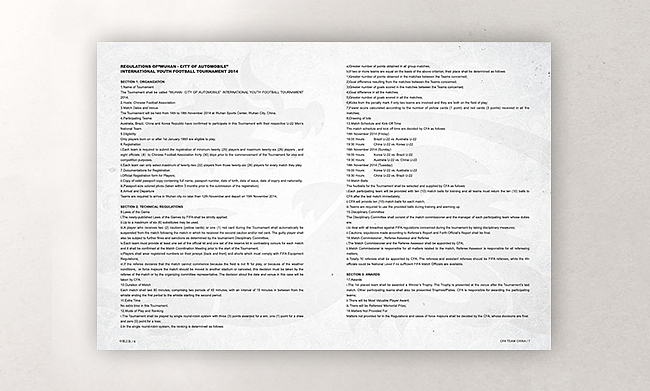 中国足协中国之队国际青年足球邀请赛秩序册设计！（图ZMjE2NzU2MDg=） - 书籍/画册 - 站酷设计师我是团长原创素材 - 站酷ZCOOL