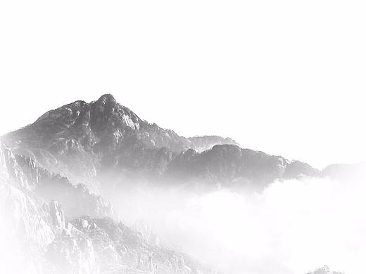 水墨黄山