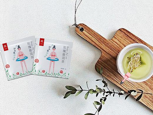 【包装设计】良一花草茶茶包包装设计