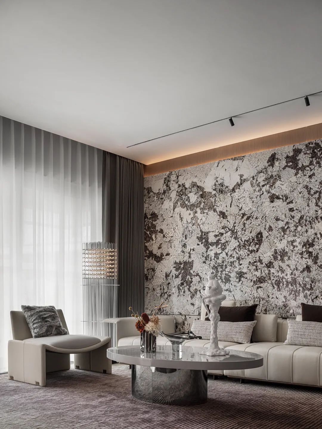 美纵设计｜融创四川 至和雅颂三叠样板间（图ZMjk0NjkyMzYw） - 商业空间设计 - 站酷设计师美纵设计原创素材 - 站酷ZCOOL