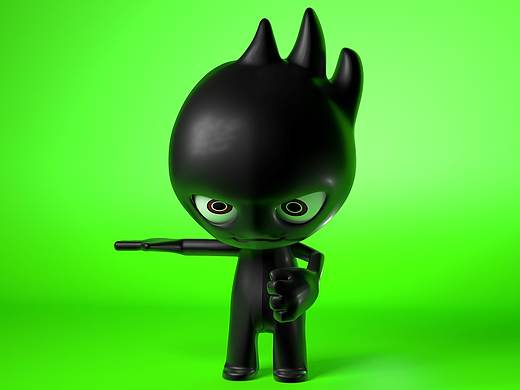 站酷卡通人物临摹练习