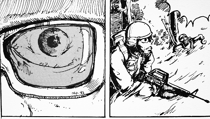 漫画《核战》（图ZMTE3MzI5NTI=） - 中/长篇漫画 - 站酷设计师Edwarde_Liu原创素材 - 站酷ZCOOL