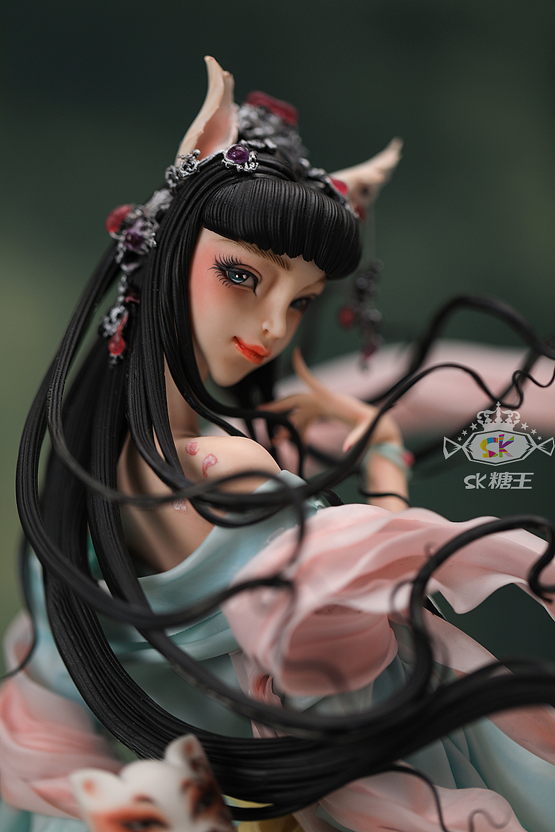 sk糖王 | 翻糖人偶作品  狐仙 >|手工艺|手办/模玩|糖王周毅团队