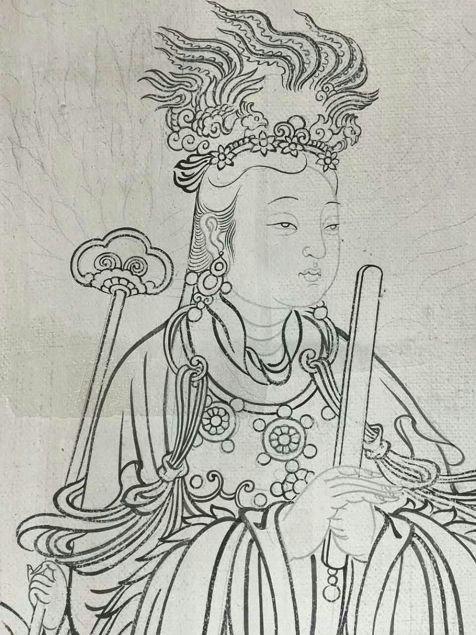 大光画记 山西高平炎帝陵炎帝大殿主体泥墙传统壁画（图ZNzIwMzk3NzY=） - 绘画 - 站酷设计师大光明王原创素材 - 站酷ZCOOL