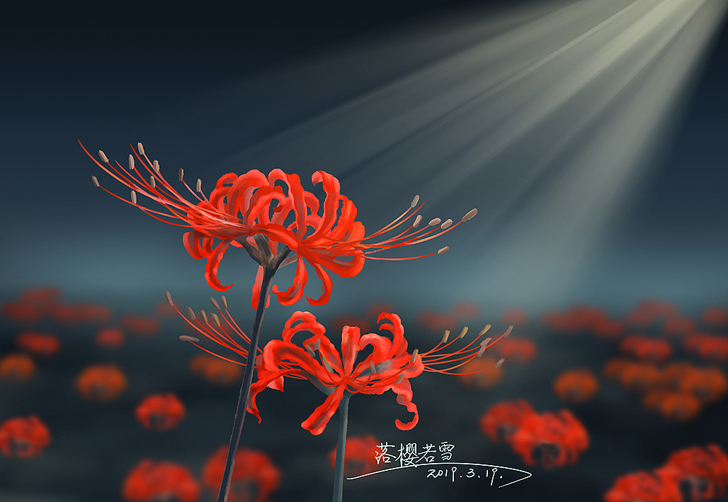 若雪拾笔每日一画风景篇