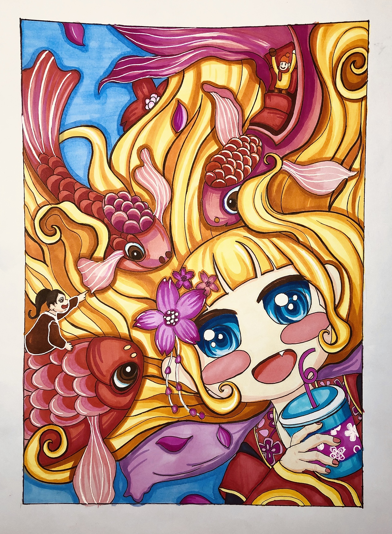 手绘练习|插画|创作习作|里里里李_临摹作品-站酷zcool