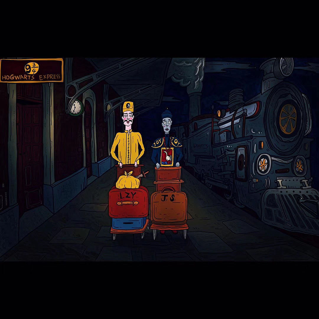 林正英和邓布利多的交流故事～（图ZMjAzNTI4NDk2） - 创作习作 - 站酷设计师大芃原创素材 - 站酷ZCOOL