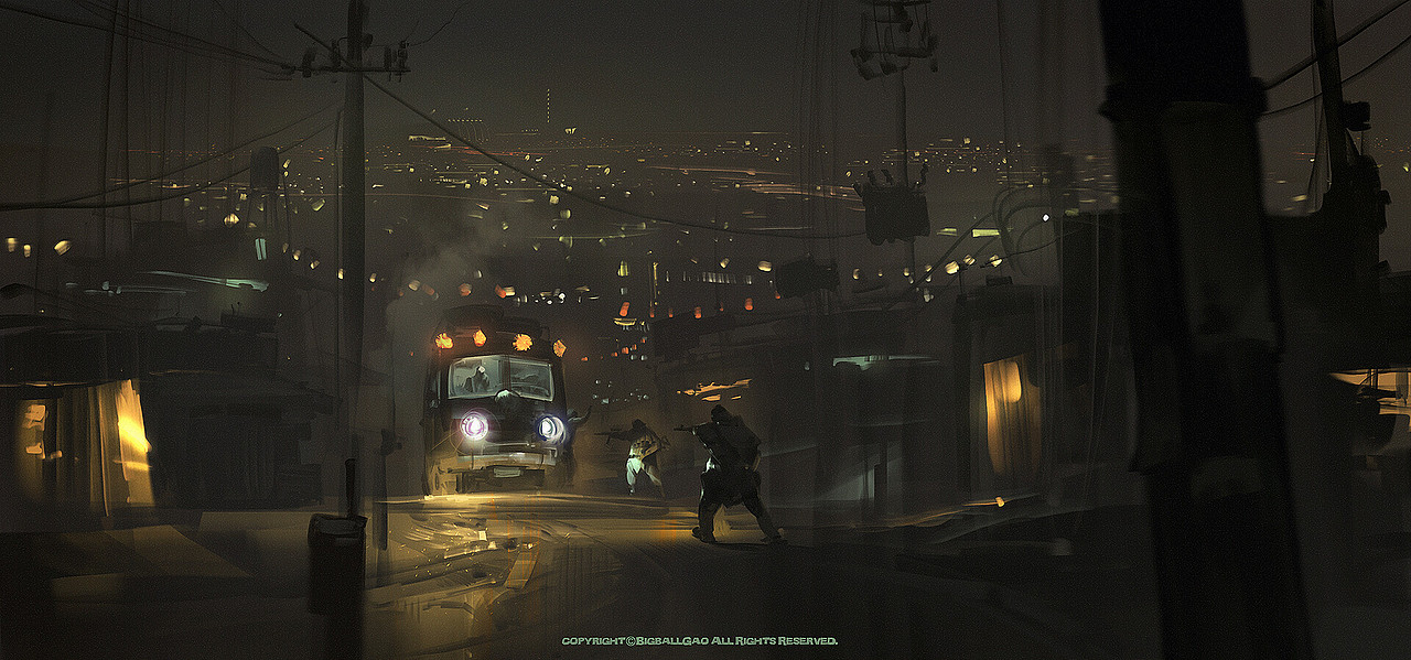 近期的速涂练习（图ZMjc2OTQ0MjUy） - 概念设定 - 站酷设计师bigballgao原创素材 - 站酷ZCOOL