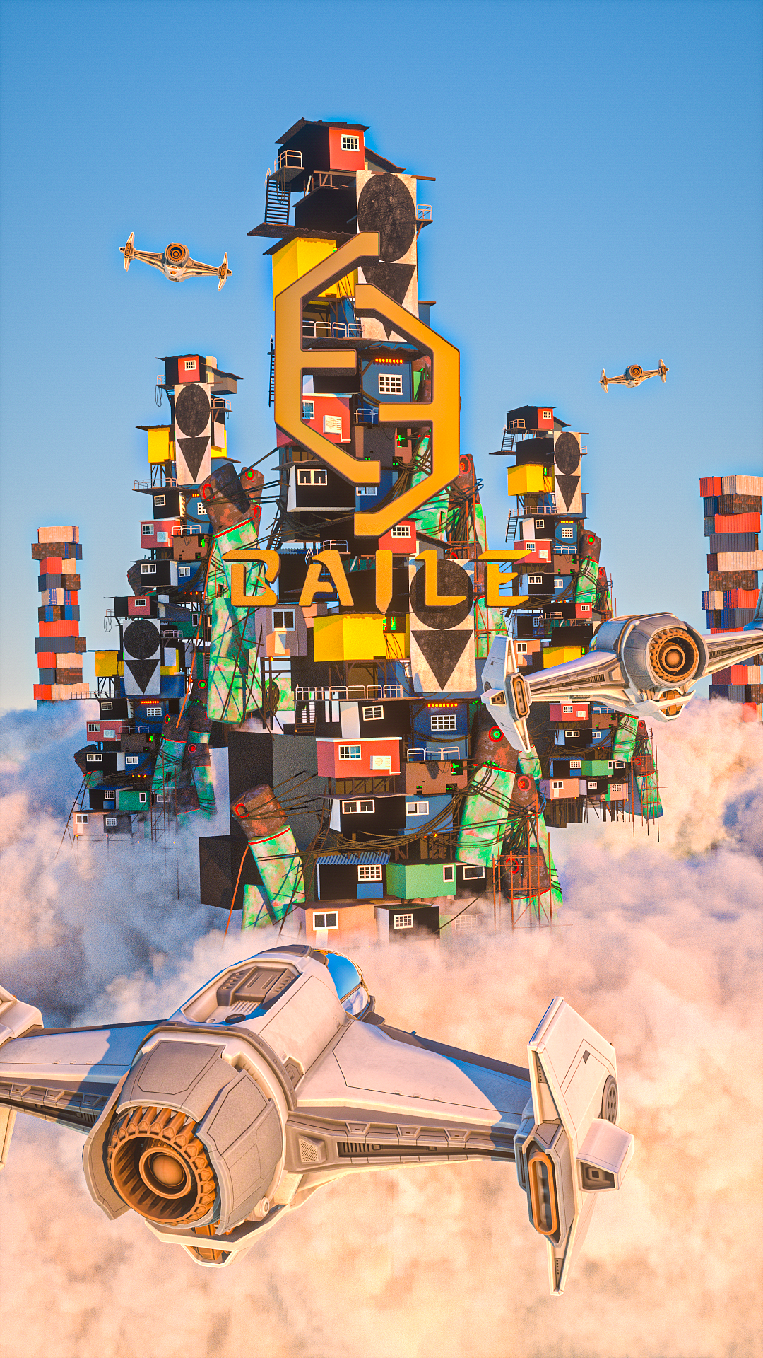 2021年C4D+Octane作品成长记（图ZMjg2NjQzMDA0） - 场景 - 站酷设计师阿QINZHICHENG原创素材 - 站酷ZCOOL