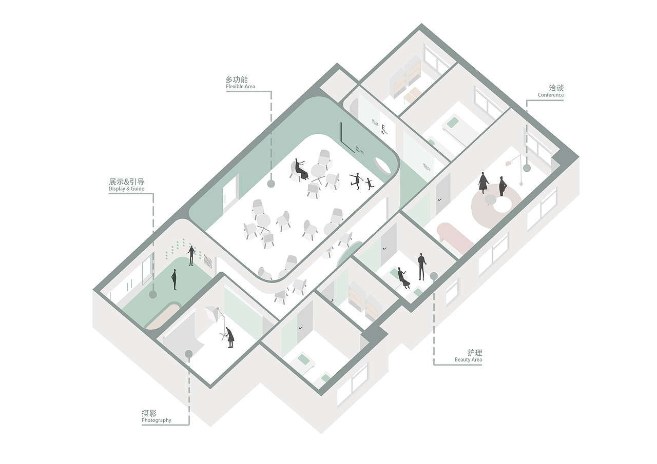 ROYAL ROUTE 洛园-办公空间（图ZMTM5NDA5Mzky） - 家装设计 - 站酷设计师朴开十向原创素材 - 站酷ZCOOL