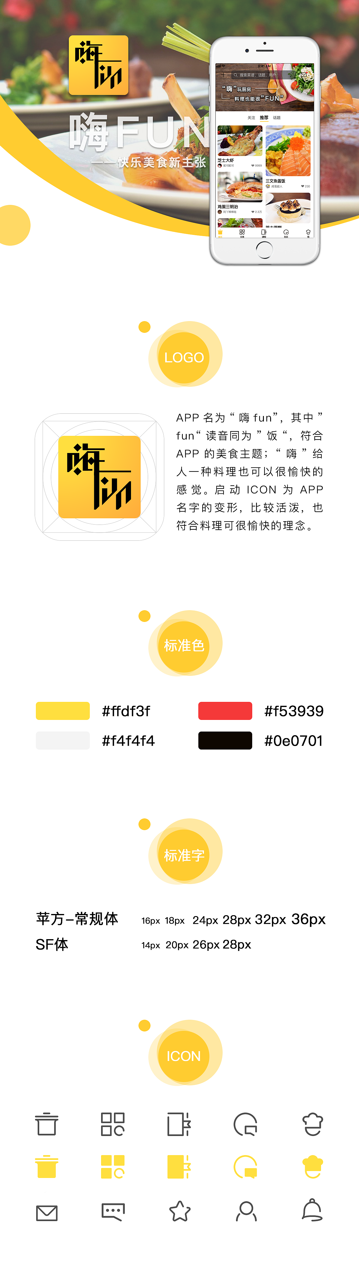 嗨fun美食app界面 v1.0（图ZMTY4MjIyODc2） - APP界面 - 站酷设计师PEGG原创素材 - 站酷ZCOOL