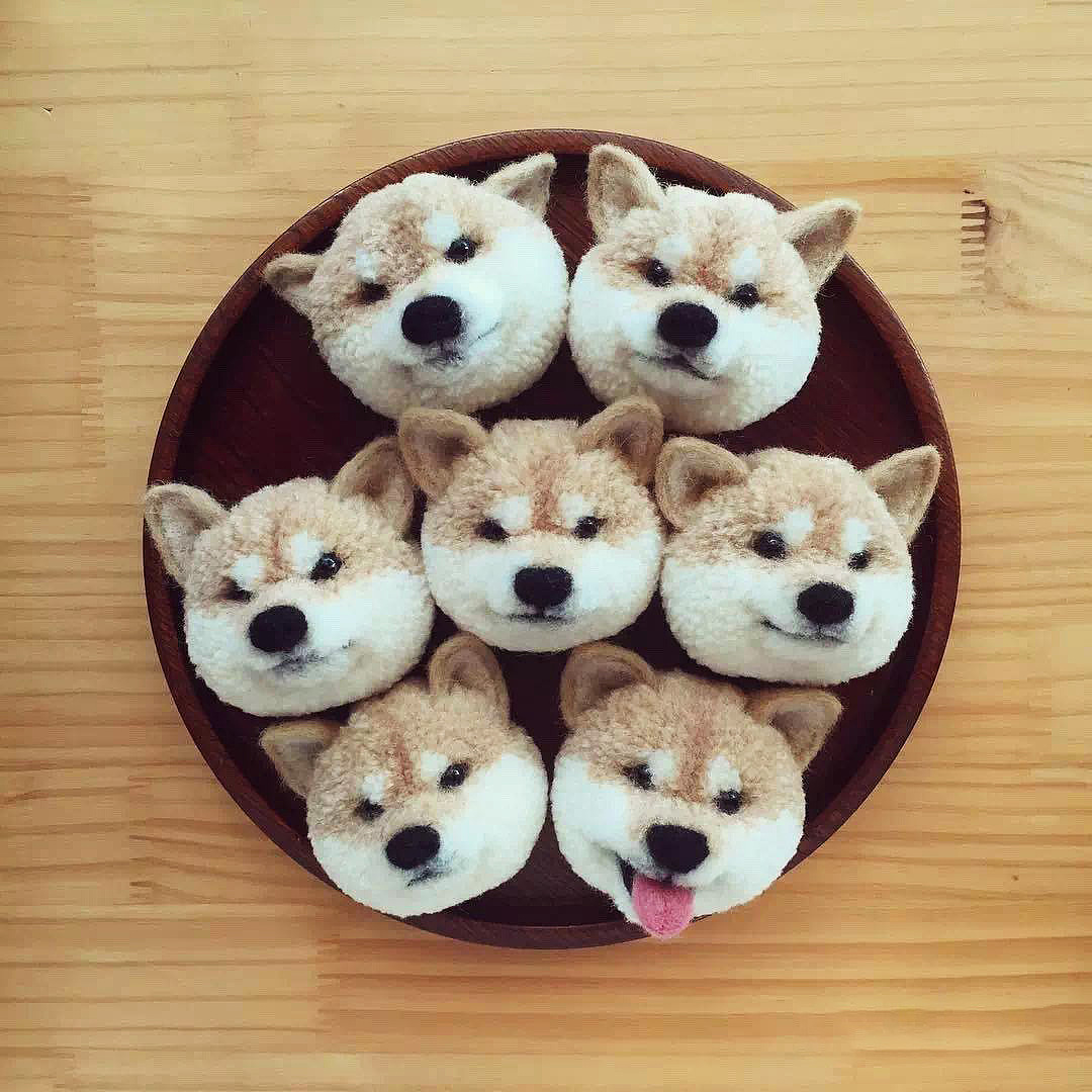 手工作品集之——{毛毡小物。}