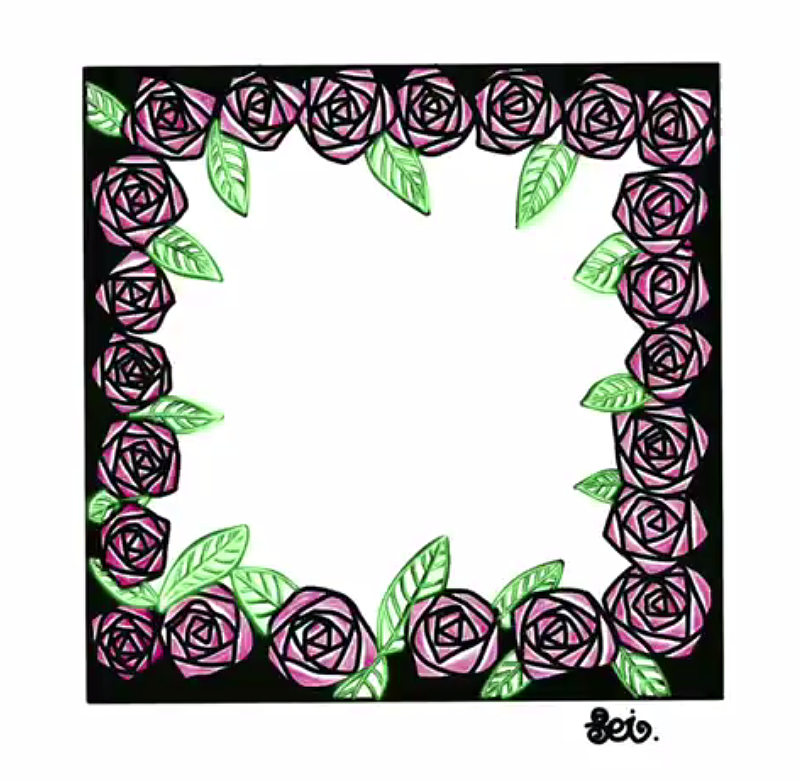 禪繞畫0321（圖ZMjIwNjIzMjA0） - 圖案 - 站酷設(shè)計師feixl86原創(chuàng)素材 - 站酷ZCOOL