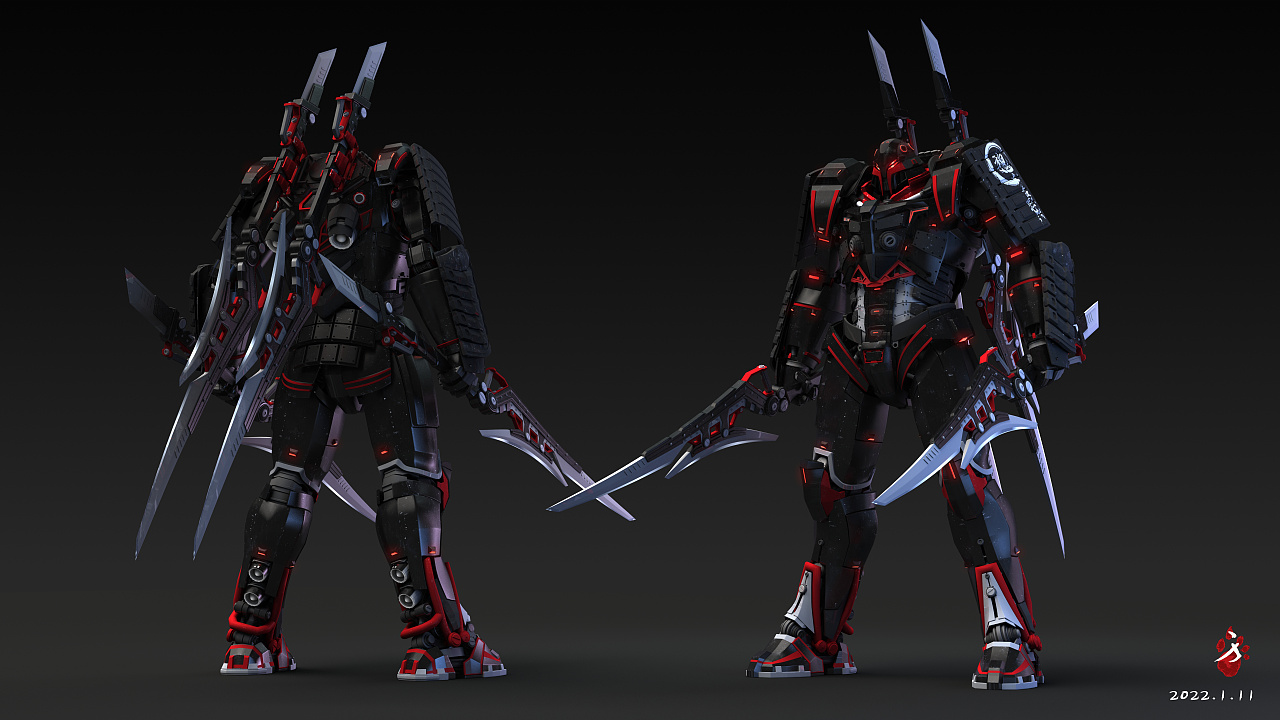 三国名将机甲|三维|动画/影视|baozai216 - 原创作品 - 站酷 (zcool)