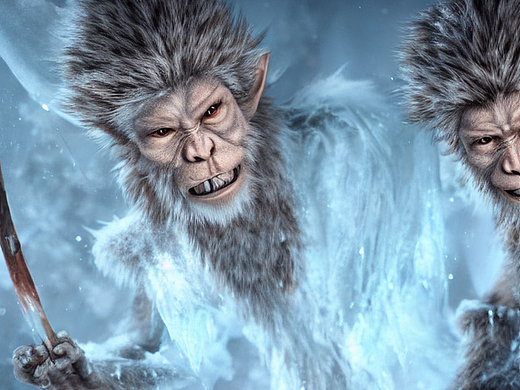 #AI创作实验室#孙悟空冰封一万年