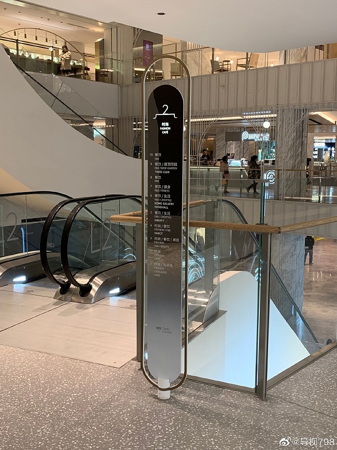 上海华润时代广场导视设计-实景