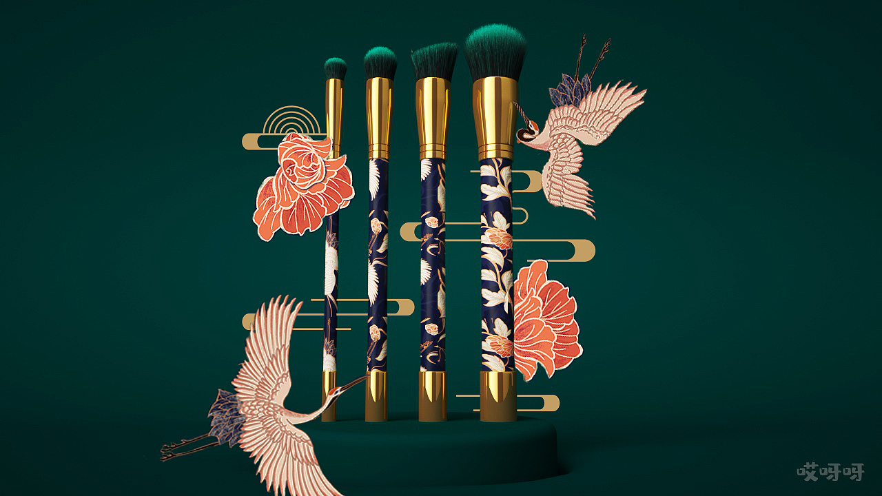 国潮化妆品系列