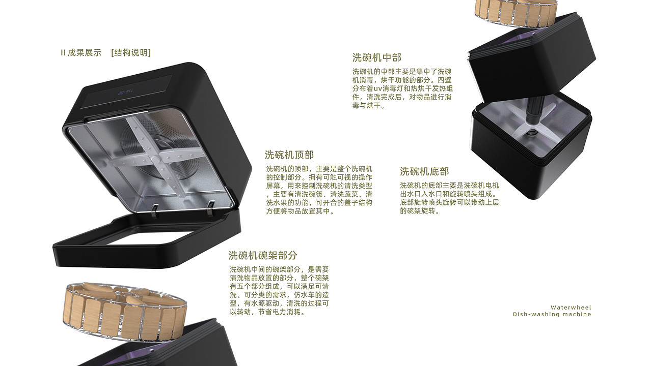 传统造物启迪[侗族水车]×[洗碗机]（图ZMjgwMjA1ODg4） - 生活用品 - 站酷设计师贰陆拾捌原创素材 - 站酷ZCOOL