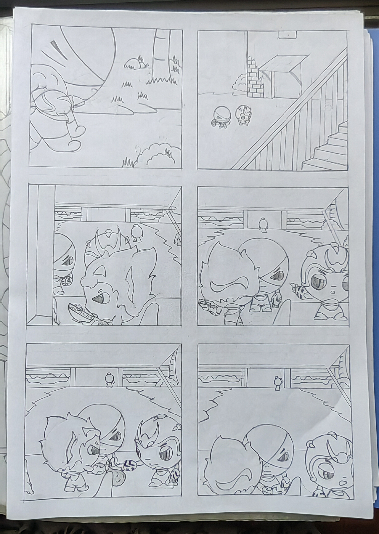 2007—2021（漫画/角色演变史）（图ZMjkyMjE5Nzc2） - 短篇/格漫 - 站酷设计师怪袋原创素材 - 站酷ZCOOL