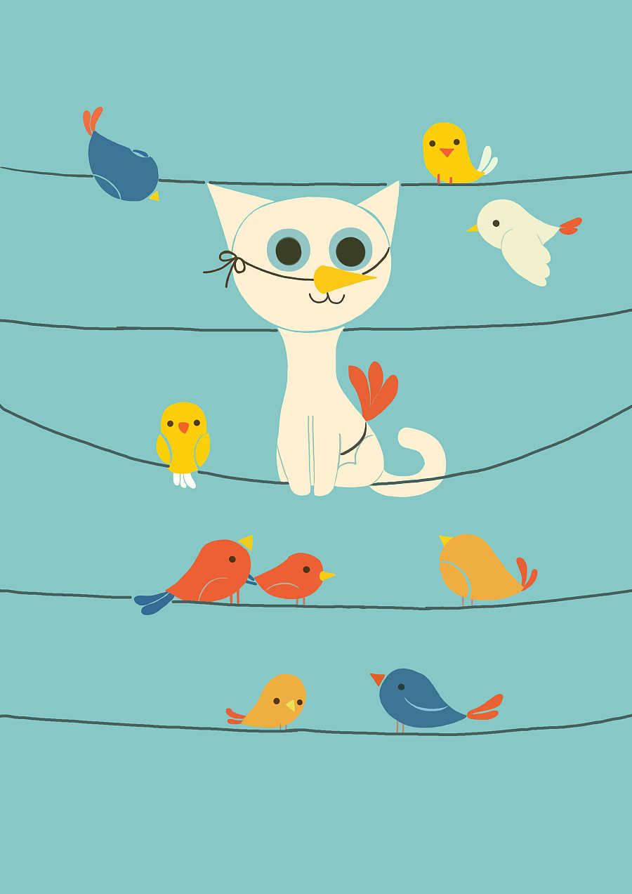 一组简单卡通手绘|其他插画|插画|肉咩 - 原创设计作品 - 站酷 (zcool