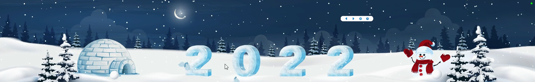 圣诞特辑-沉浸式投影社交课堂