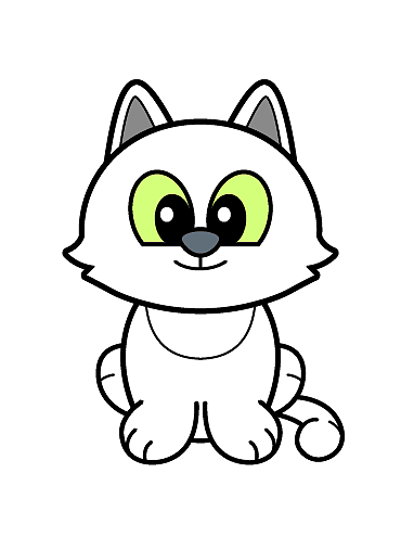 卡通猫（图ZMTQxNDYxNjQw） - 单幅漫画 - 站酷设计师哈小齐原创素材 - 站酷ZCOOL