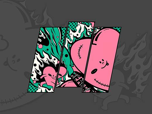 滑板 | 爱心对对碰
