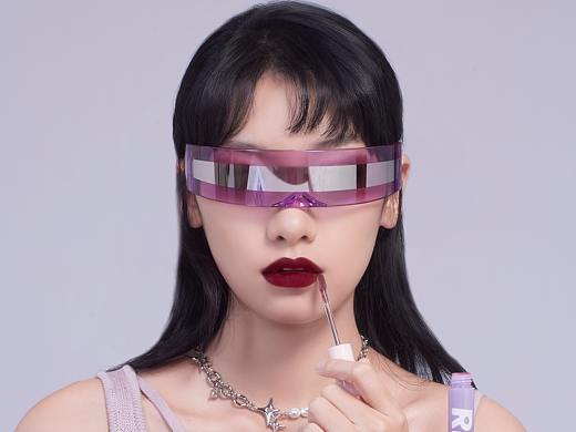 唇釉美妆模特拍摄