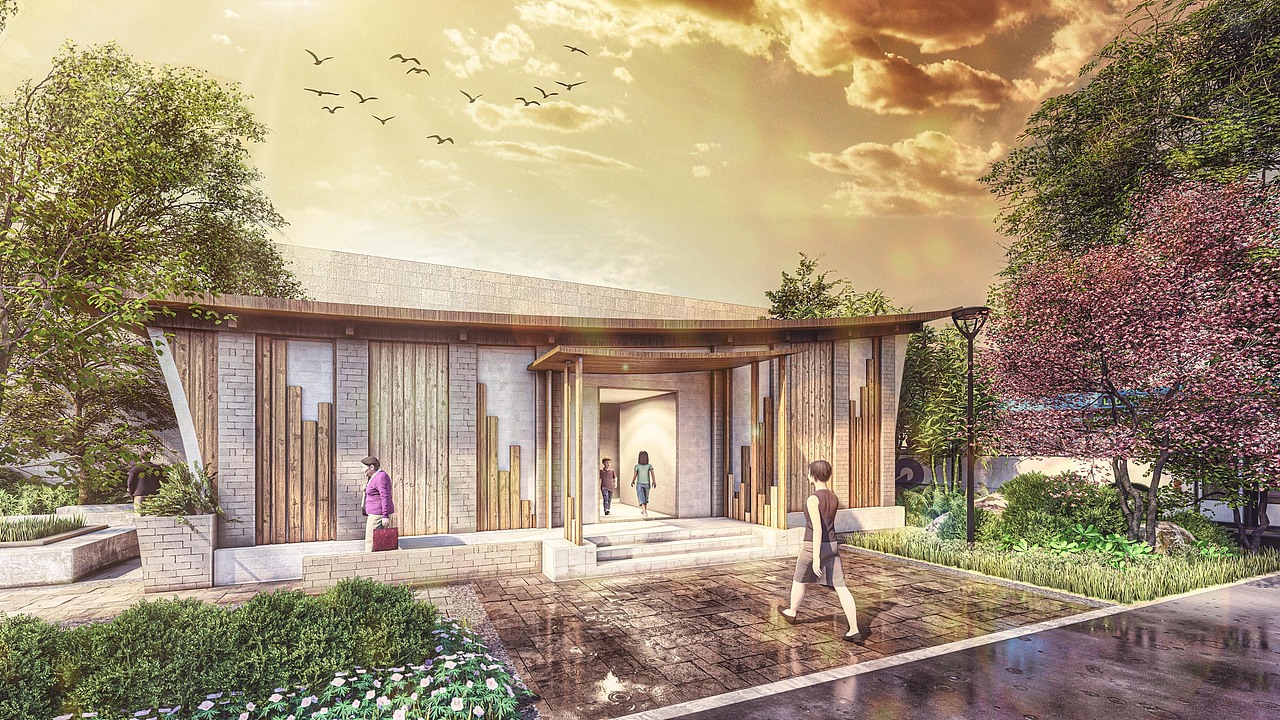 高铁站驿站设计