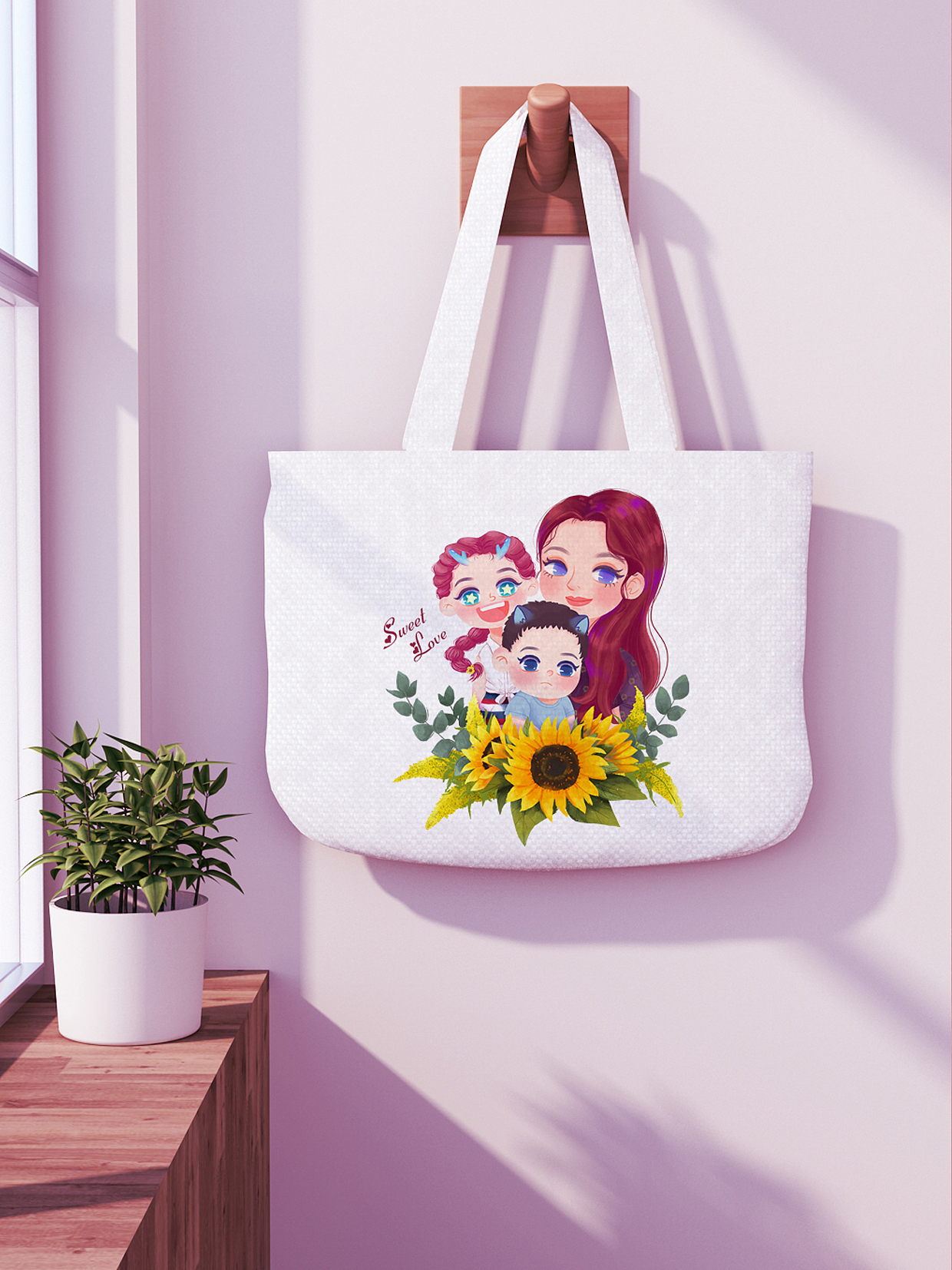 幸福一家人~~（图ZMjI2ODM5Mjg0） - 艺术插画 - 站酷设计师玻璃娃娃44原创素材 - 站酷ZCOOL