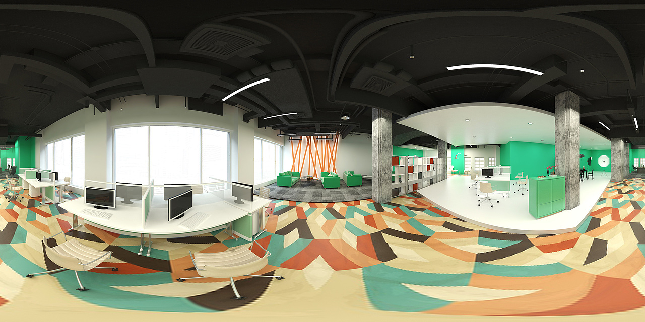 室内设计学员3dmax工装效果图作品展示