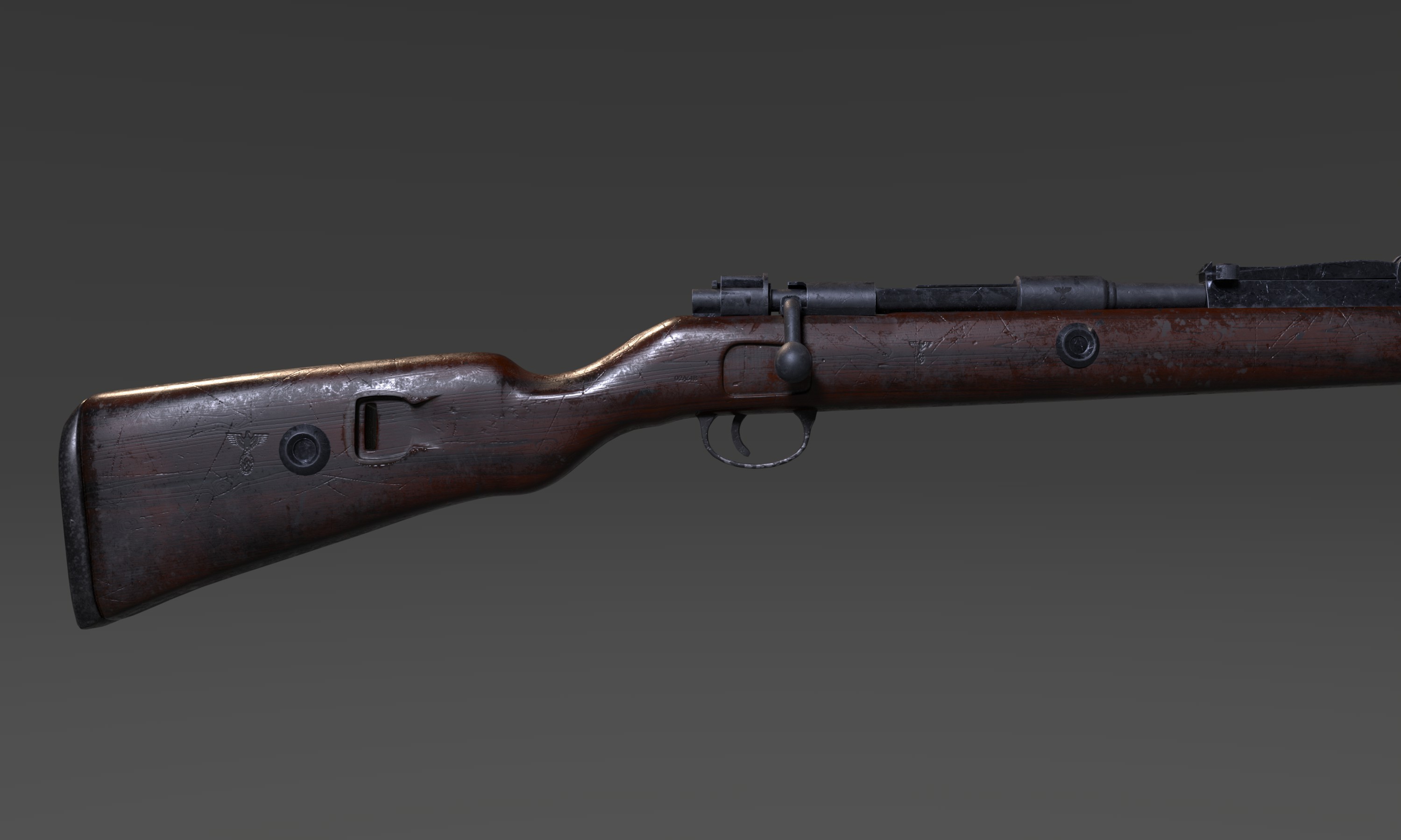 德国产 98k 三维模型