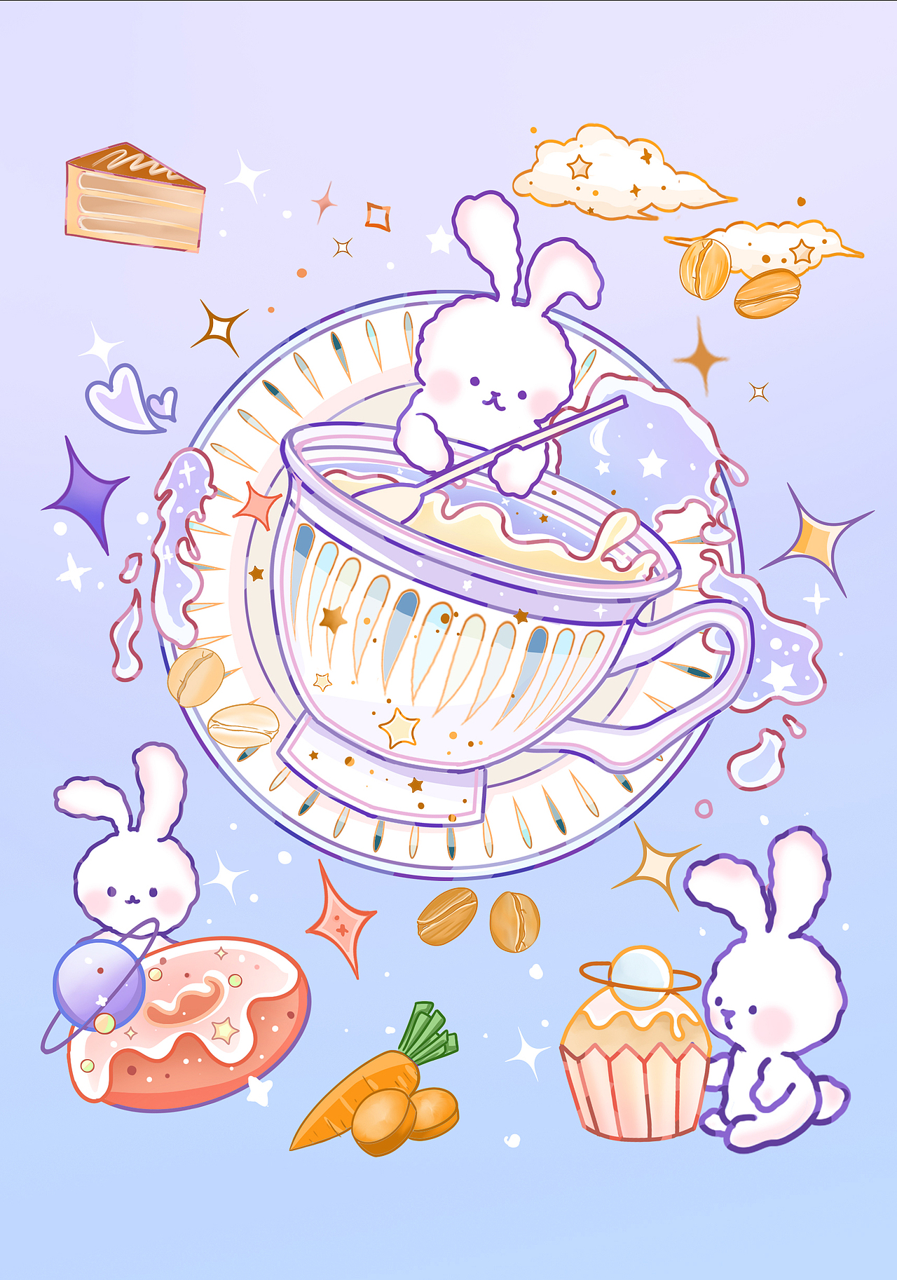 日常插画（图ZMjU1Mjk0NTU2） - 创作习作 - 站酷设计师熊的狐狸尾巴原创素材 - 站酷ZCOOL