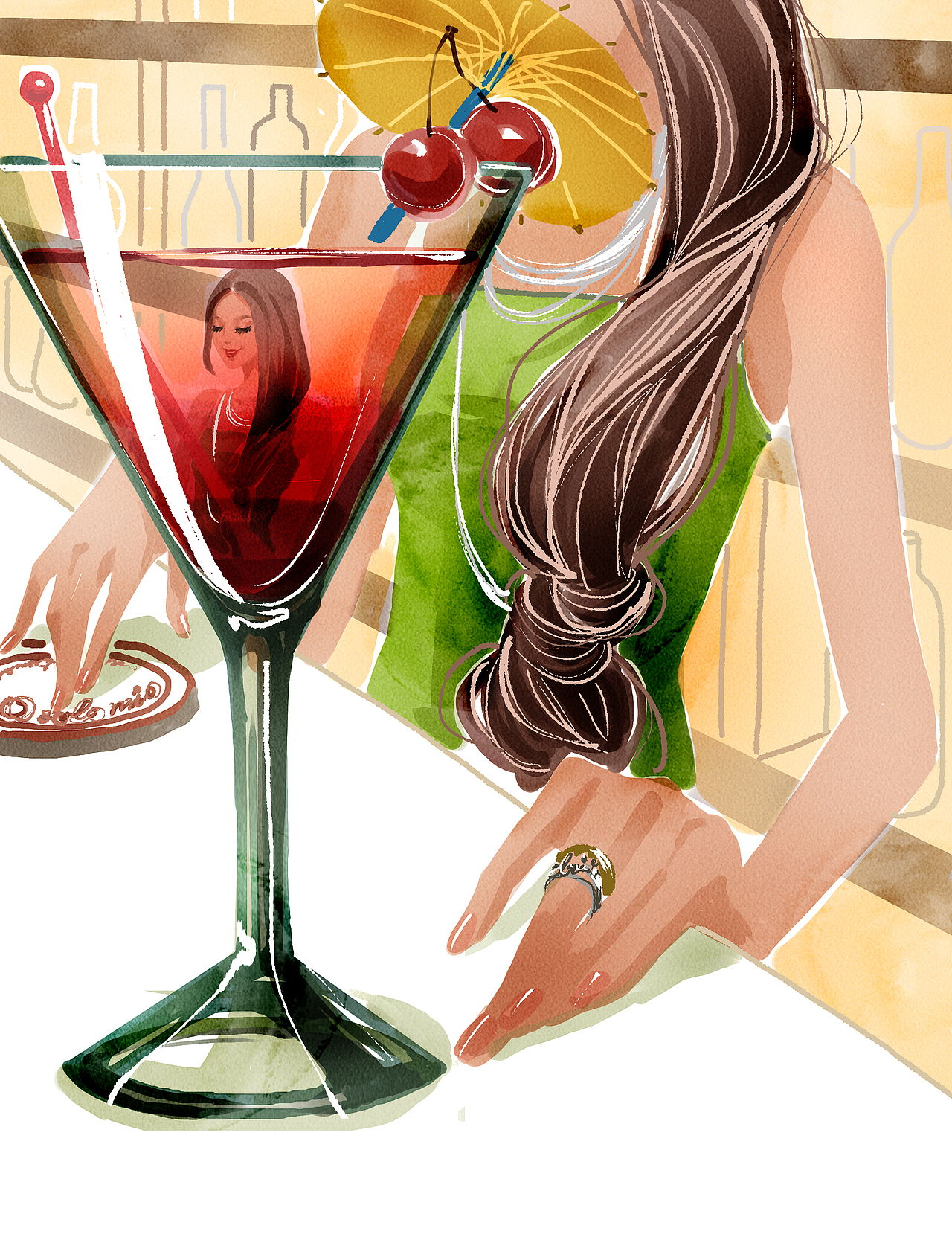 《女友》小说栏目插图