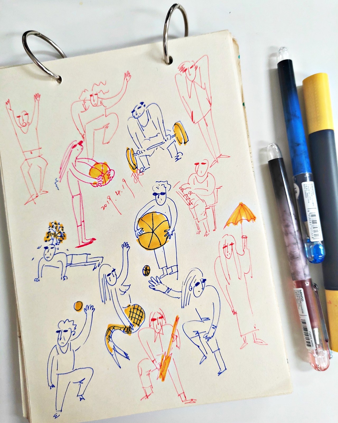 一些小练习（图ZMTgzMjE0MzQw） - 艺术插画 - 站酷设计师梦游野狗原创素材 - 站酷ZCOOL