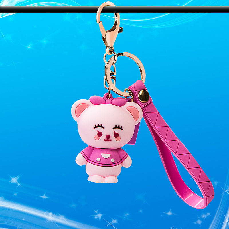 公仔钥匙扣