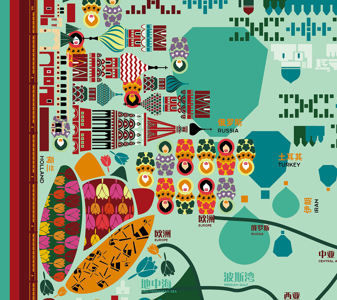 古今絲綢之路（圖ZMzIwMTQ4ODg=） - 其他服裝 - 站酷設(shè)計(jì)師小心肝很堅(jiān)強(qiáng)原創(chuàng)素材 - 站酷ZCOOL