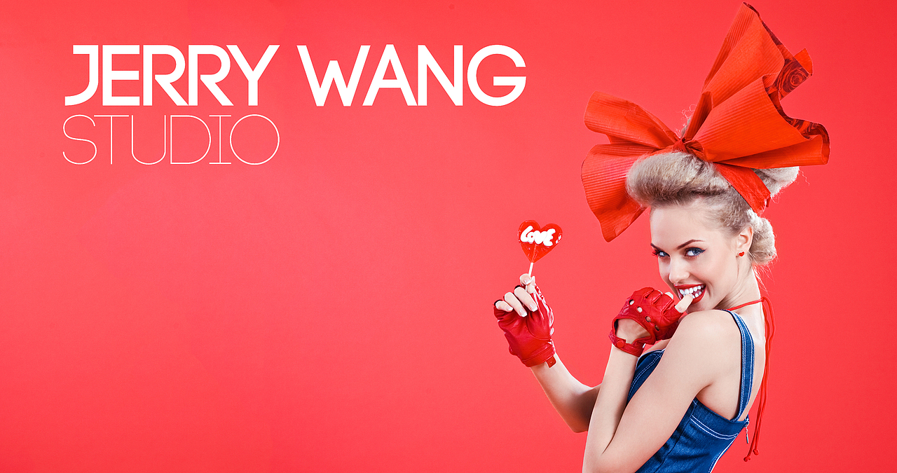 jerry-wang studio标志设计