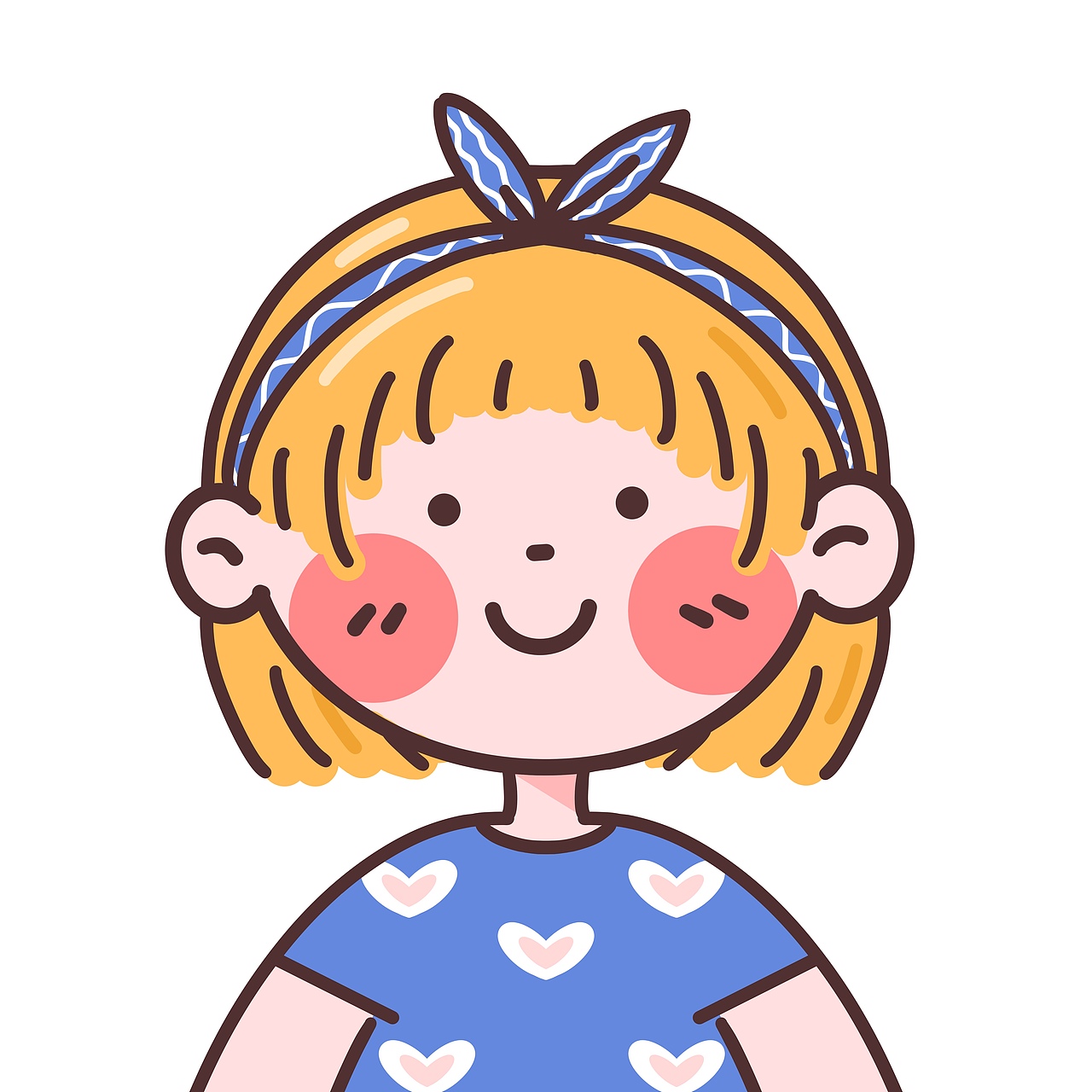 九宫格女孩头像