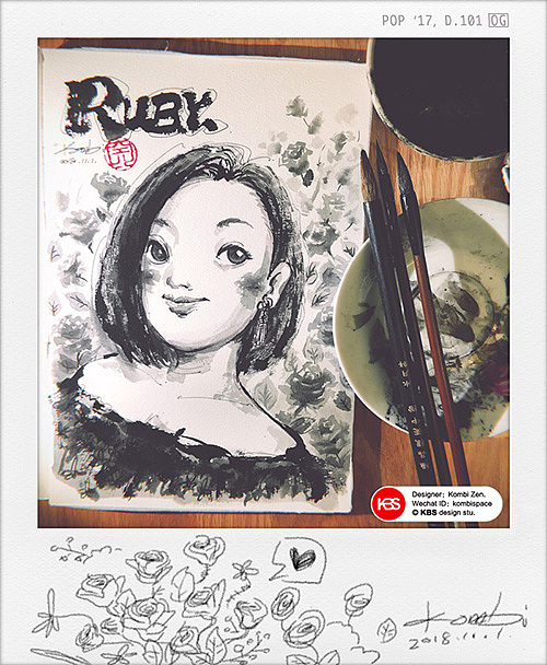 20181101
玫瑰般綻放的 Ruby 誕辰