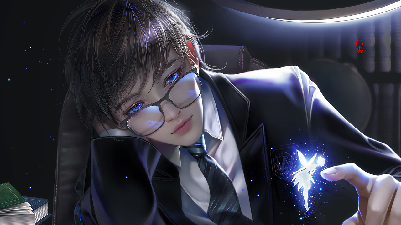 校园风精灵少年创作|插画|商业插画|画师非墨 - 原创作品 - 站酷