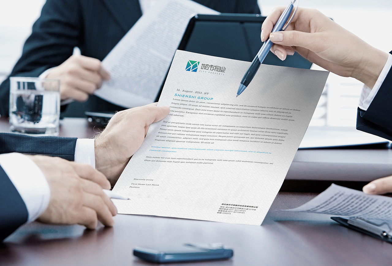 标志 logo设计提案 城市 地产 物业