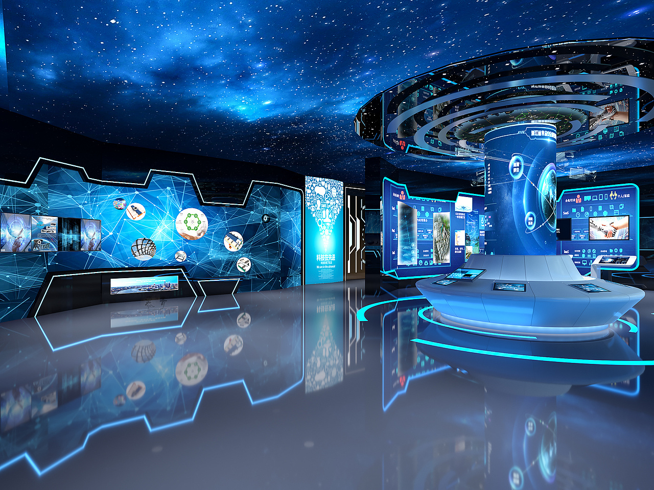 星夜传图 | 科技展厅